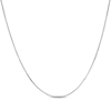 Thumbnail Image 1 of Solid Box Chain Necklace 1mm Sterling Silver 16&quot;