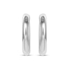 Thumbnail Image 1 of Polished Open Tube Hoop Earrings Sterling Silver 41.85mm