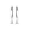 Thumbnail Image 1 of Tube Hoop Earrings Sterling Silver 38mm