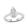 Thumbnail Image 1 of Lab-Grown Diamonds by KAY Pear-Shaped Engagement Ring 2-1/2 ct tw 14K White Gold