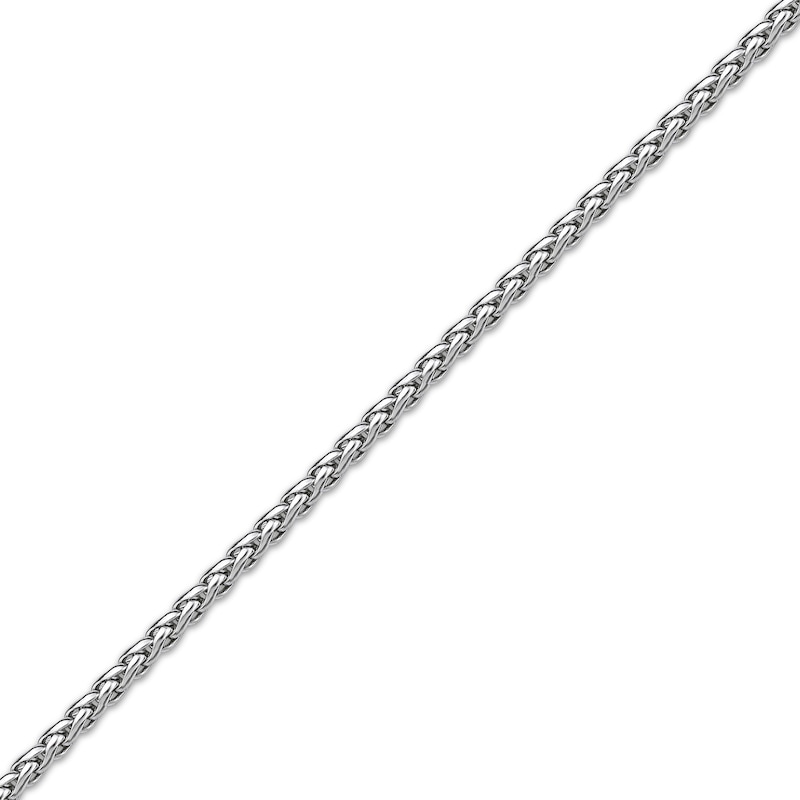 Main Image 2 of Solid Wheat Chain Necklace 3mm Stainless Steel 18&quot;