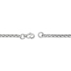 Thumbnail Image 3 of Solid Wheat Chain Necklace 3mm Stainless Steel 18&quot;