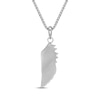 Thumbnail Image 2 of Angel Wing Necklace Stainless Steel 24"