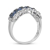 Thumbnail Image 3 of Le Vian Sapphire Waterfall Ring 1/2 ct tw Diamonds 14K Vanilla Gold