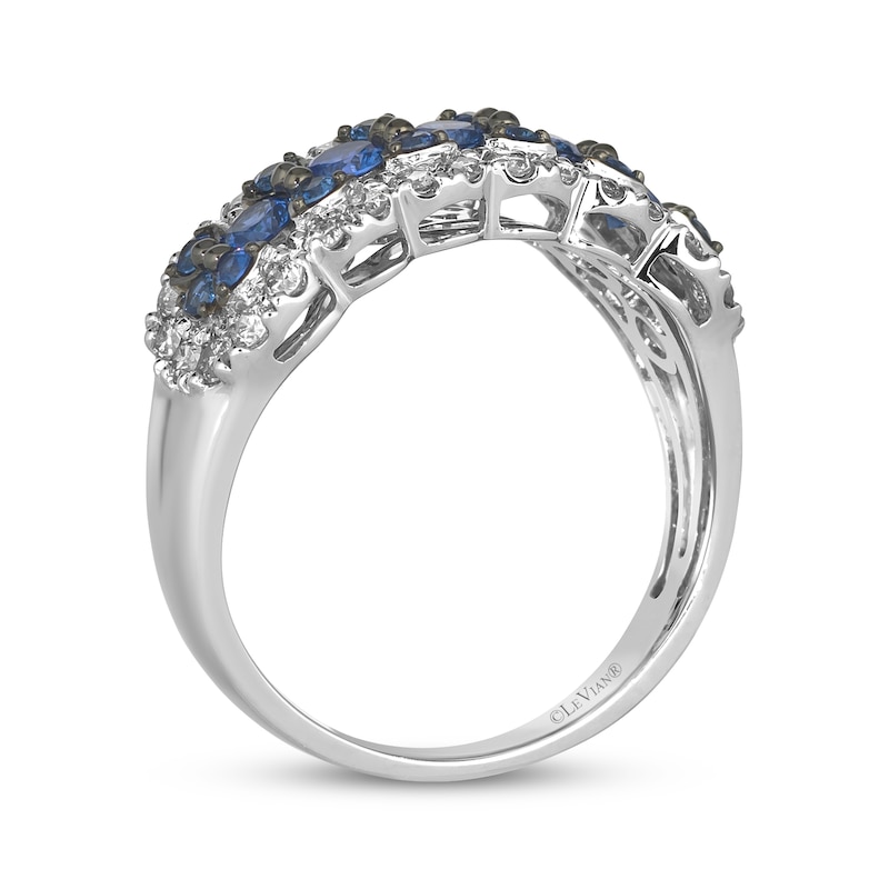 Main Image 3 of Le Vian Sapphire Waterfall Ring 1/2 ct tw Diamonds 14K Vanilla Gold