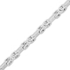 Thumbnail Image 2 of Men's Diamond Fashion Hardware Link Bracelet 1/4 ct tw Stainless Steel 8.5&quot;