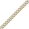 Thumbnail Image 2 of Solid Curb Chain Necklace 11mm Yellow Ion-Plated Stainless Steel 20&quot;