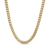 Thumbnail Image 1 of Solid Foxtail Chain Necklace 6mm Yellow Ion-Plated Stainless Steel 30&quot;