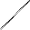 Thumbnail Image 2 of Foxtail Chain Necklace 4mm Solid Stainless Steel & Black Ion-Plating 20&quot;