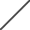 Thumbnail Image 2 of Solid Foxtail Chain Necklace 4mm Black Ion-Plated Stainless Steel 24&quot;