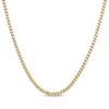 Thumbnail Image 1 of Solid Foxtail Chain Necklace 4mm Yellow Ion-Plated Stainless Steel 30&quot;