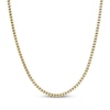 Thumbnail Image 1 of Solid Foxtail Chain Necklace 4mm Yellow Ion-Plated Stainless Steel 24&quot;