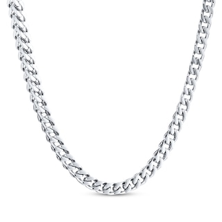 Stainless Steel 4mm Cable Link 20 inch Chain Necklace - SSW627