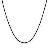 Thumbnail Image 1 of Snake Chain Necklace 2.5mm Black Ion-Plated Solid Stainless Steel 22&quot;