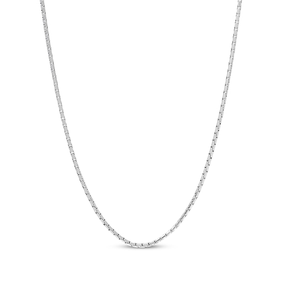 Solid Snake Chain Necklace 2.5mm Stainless Steel 30"