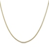 Thumbnail Image 1 of Solid Foxtail Chain Necklace 2.5mm Yellow Ion-Plated Stainless Steel 22&quot;