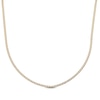 Thumbnail Image 1 of Solid Curb Chain Necklace 2mm Yellow Ion-Plated Stainless Steel 24&quot;