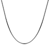 Thumbnail Image 1 of Solid Box Chain Necklace 2mm Black Ion-Plated Stainless Steel 18&quot;