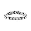 Thumbnail Image 0 of Solid Chain Link Bracelet Antique Finish Stainless Steel 8.75"