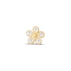 Thumbnail Image 2 of Cubic Zirconia Flower Nose Ring Stud 14K Yellow Gold