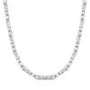 Thumbnail Image 1 of Byzantine Chain Necklace 6mm Stainless Steel 24&quot;