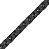 Thumbnail Image 3 of Flat Chain Bracelet 10mm Matte Black Ion-Plated Solid Stainless Steel 9.25&quot;