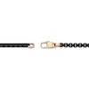 Thumbnail Image 4 of Men's Box Chain Bracelet Black & Yellow Ion-Plated Solid Stainless Steel 8&quot;