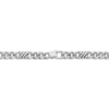 Thumbnail Image 2 of Solid Fancy Link Necklace 5.4mm Sterling Silver 22&quot;