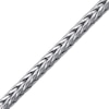 Thumbnail Image 1 of Hollow Round Foxtail Chain Bracelet 3.7mm Sterling Silver 8.25"