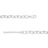 Thumbnail Image 2 of Hollow Rolo Chain Necklace Sterling Silver 19.5&quot;