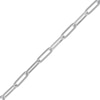 Thumbnail Image 4 of Solid Paperclip Chain Necklace 3.5mm Sterling Silver 18&quot;