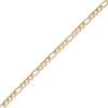 Thumbnail Image 2 of Solid Figaro Chain Necklace 4mm Yellow Ion-Plated Stainless Steel 18&quot;