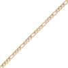 Thumbnail Image 1 of Solid Figaro Chain Necklace 4mm Yellow Ion-Plated Stainless Steel 30"