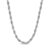 Thumbnail Image 0 of Solid Rope Chain Necklace 4mm Stainless Steel 18"