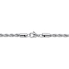 Thumbnail Image 2 of Solid Rope Chain Necklace 4mm Stainless Steel 18"