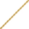 Thumbnail Image 2 of Solid Rope Chain Necklace 4mm Yellow Ion-Plated Stainless Steel 24&quot;