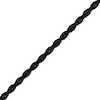 Thumbnail Image 2 of Solid Rope Chain Necklace 4mm Black Ion-Plated Stainless Steel 22&quot;