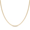 Thumbnail Image 1 of Solid Round Box Chain Necklace 3.5mm Yellow Ion-Plated Stainless Steel 18&quot;