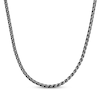 Thumbnail Image 0 of Solid Antique Finish Box Chain Necklace 5mm Stainless Steel 24"