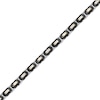 Thumbnail Image 2 of Solid Link Chain Necklace 6mm Stainless Steel with Black & Yellow Ion Plating 22&quot;