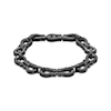 Thumbnail Image 1 of Men's Omega Link Bracelet Black Ion-Plated Stainless Steel 8.5"