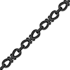 Thumbnail Image 2 of Men's Omega Link Bracelet Black Ion-Plated Stainless Steel 8.5"