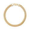 Thumbnail Image 1 of Semi-Solid Cuban Curb Chain Bracelet 6mm 10K Yellow Gold 8.5&quot;