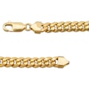 Thumbnail Image 3 of Semi-Solid Cuban Curb Chain Bracelet 6mm 10K Yellow Gold 8.5&quot;