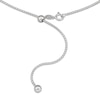 Thumbnail Image 3 of Semi-Solid Adjustable Mirror Popcorn Chain Necklace 1.4mm Sterling Silver 24"