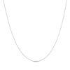 Thumbnail Image 0 of Solid Adjustable Diamond-Cut Bead Chain Necklace 1.2mm Sterling Silver 24"