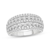 Thumbnail Image 1 of Diamond Five-Row Anniversary Ring 1 ct tw 10K White Gold