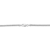 Thumbnail Image 3 of Solid Wheat Chain Necklace 2.5mm Sterling Silver 18&quot;