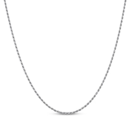 Solid Rope Chain Necklace 1.4mm Sterling Silver 20&quot;