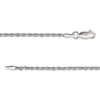 Thumbnail Image 3 of Solid Rope Chain Necklace 1.4mm Sterling Silver 20&quot;